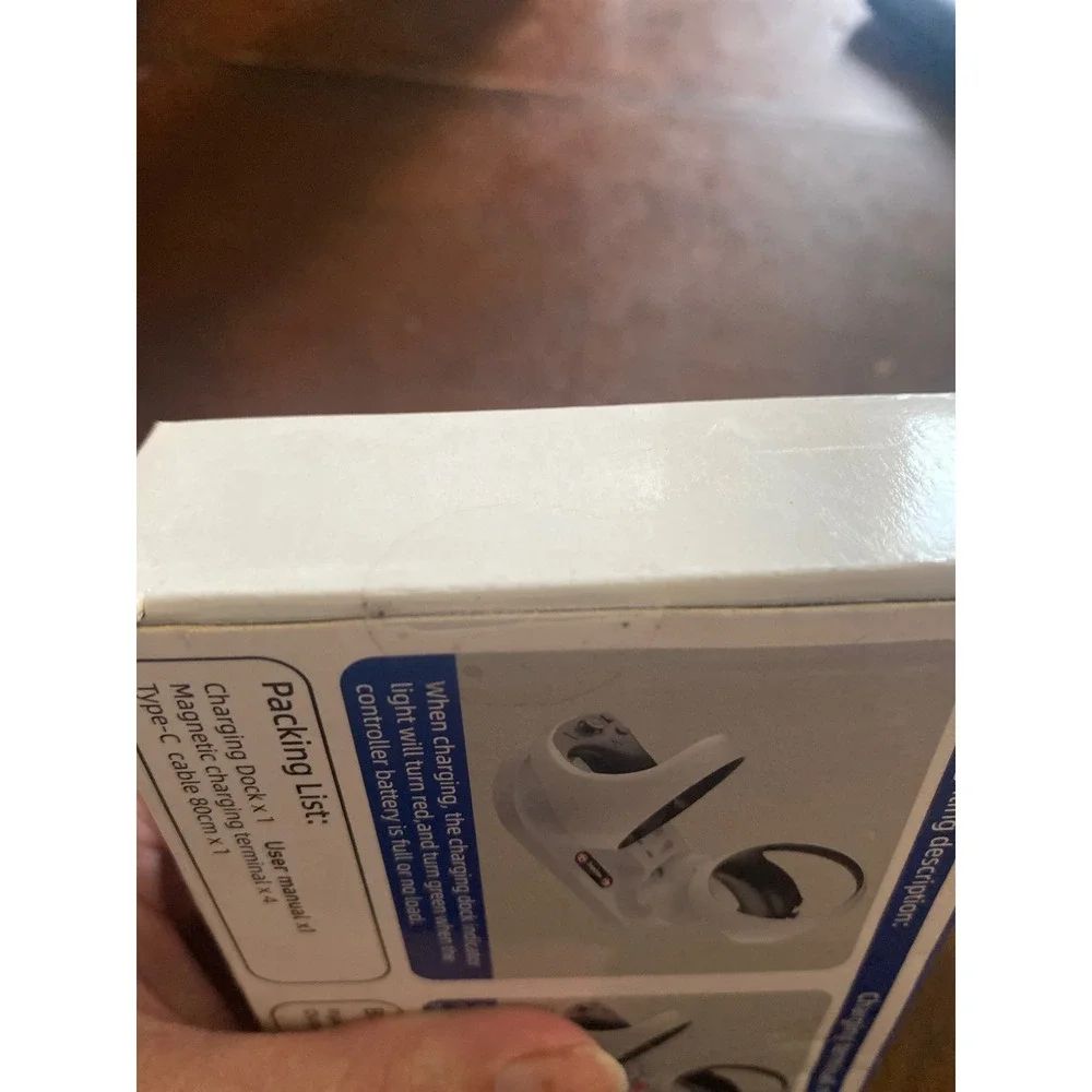 Trepcrow Charging Dock for PSVR2 Magnetic‎ Controller Charger Station HBP-6479